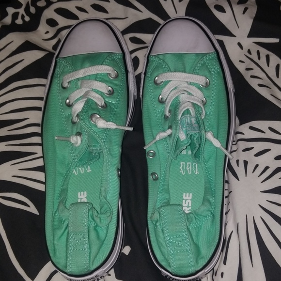 Converse Shoes - Converse aqua womens size 8.5